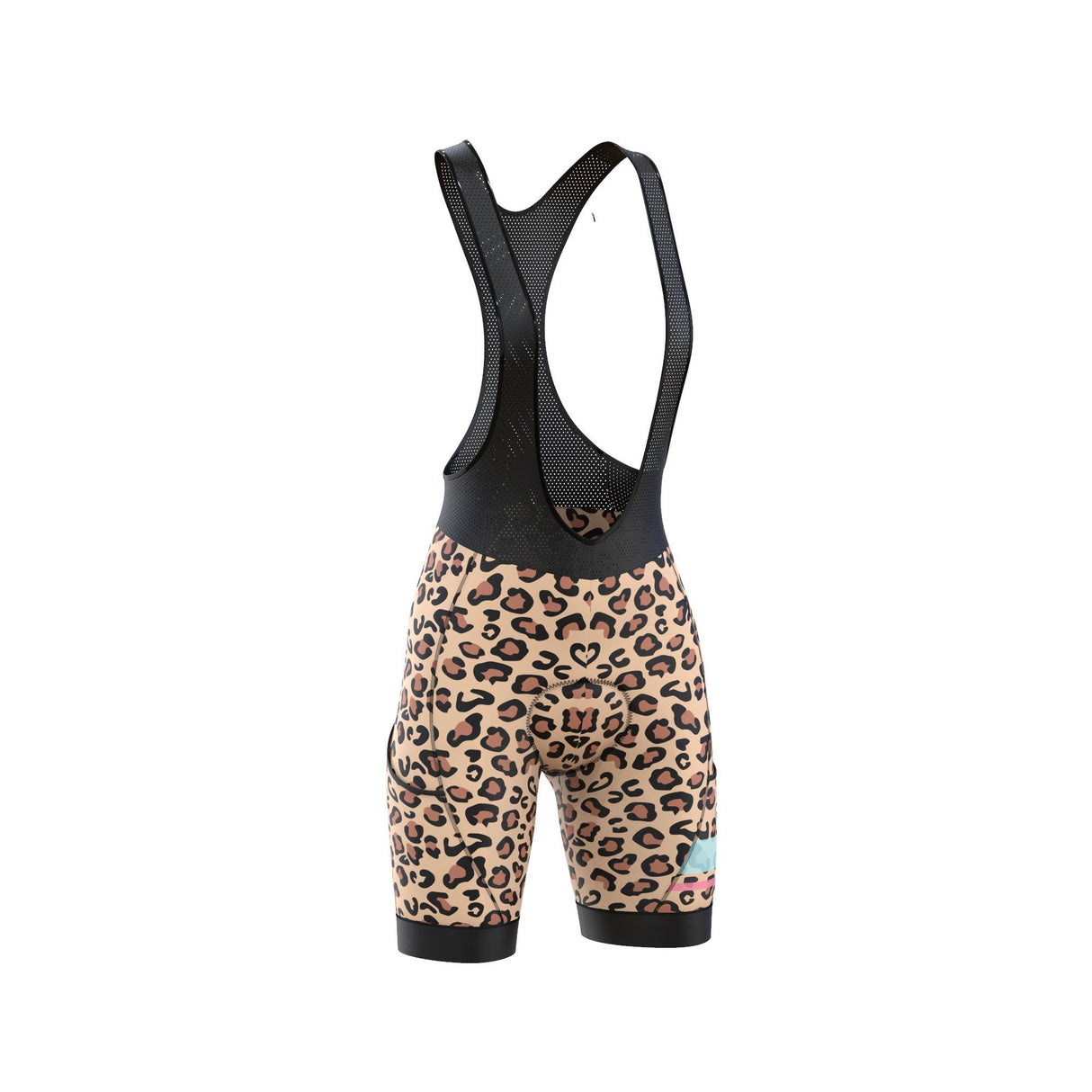 Women's Urban Leopard Print Short Sleeve Jerseys / Bib Shorts
