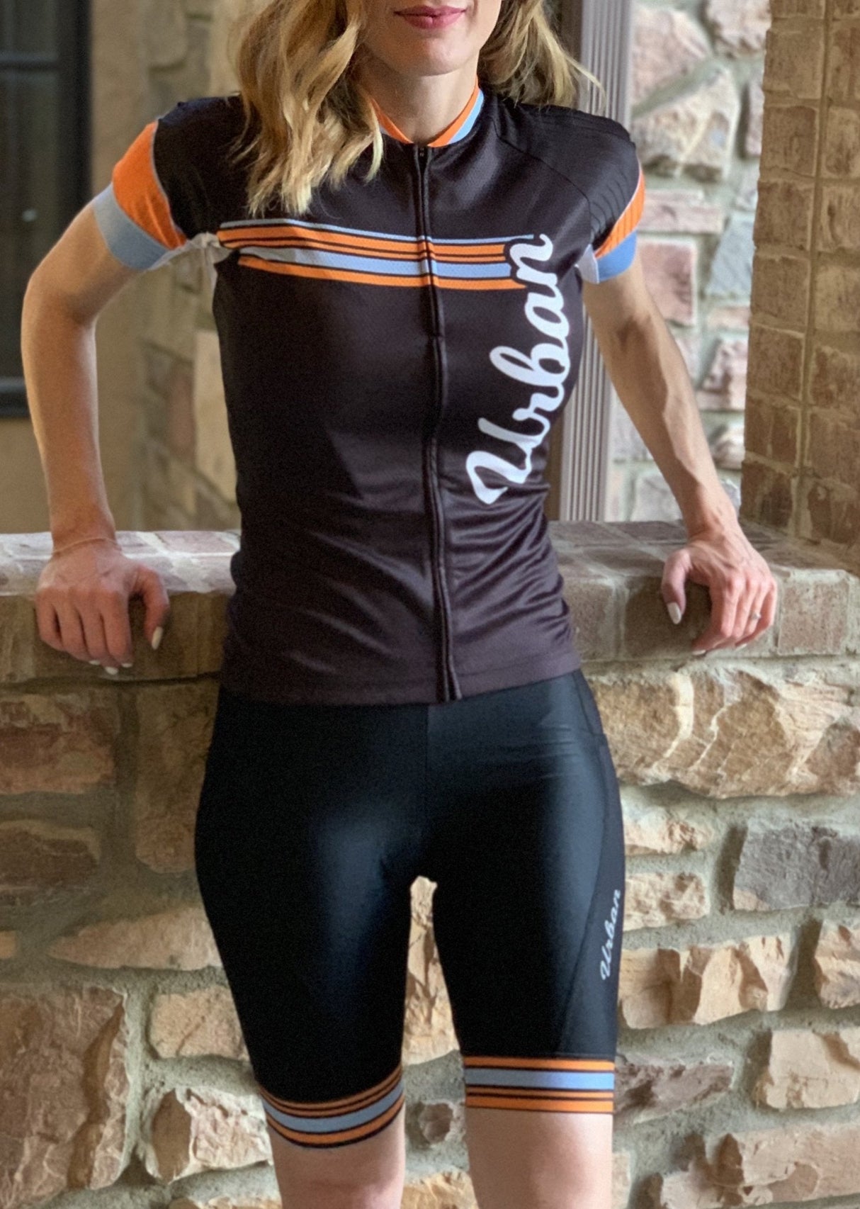 Women's Urban Pro Team Short Sleeve Jerseys / Bib Shorts