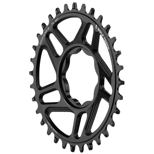 Wolf Tooth Trek TQ Direct Mount Chainring - Drop-Stop B 32T Black