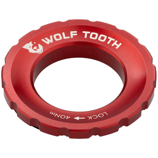 Wolf Tooth CenterLock Rotor Lockring - External Splined Red