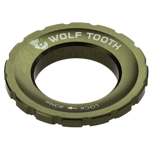 Wolf Tooth CenterLock Rotor Lockring - External Splined Olive