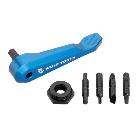 Wolf Tooth Components Axle Handle Multi-Tool Blue