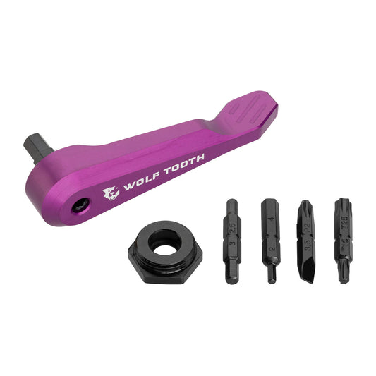 Wolf Tooth Components Axle Handle Multi-Tool Purple