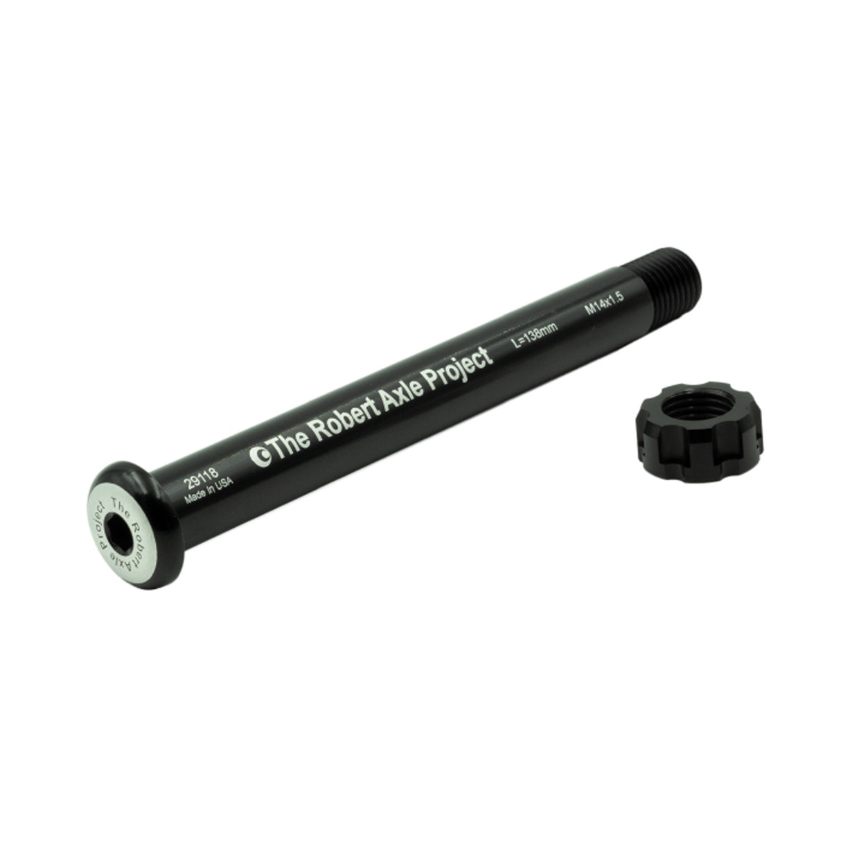 Lightning Thru-Axle, Front, RAT, 15x100 - Black