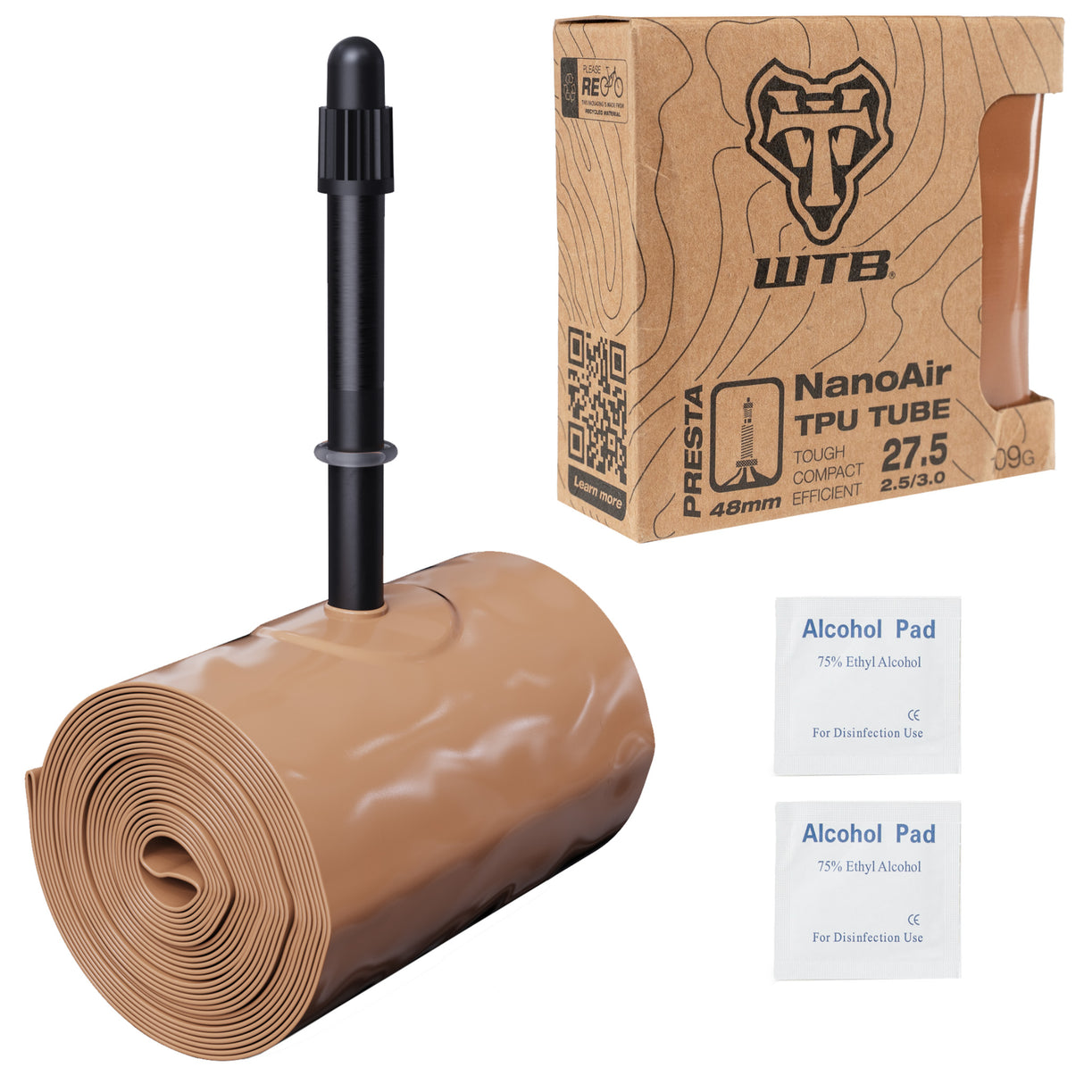 NanoAir TPU Tube, 27.5 x 2.5-3.0", 48mm PV