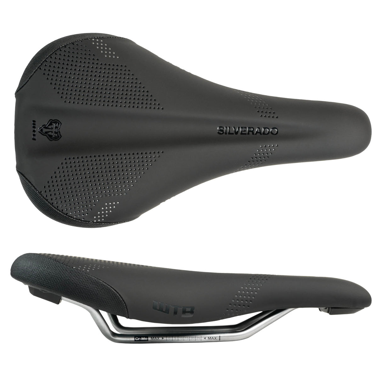 Silverado 265  Cromoly Black Saddle