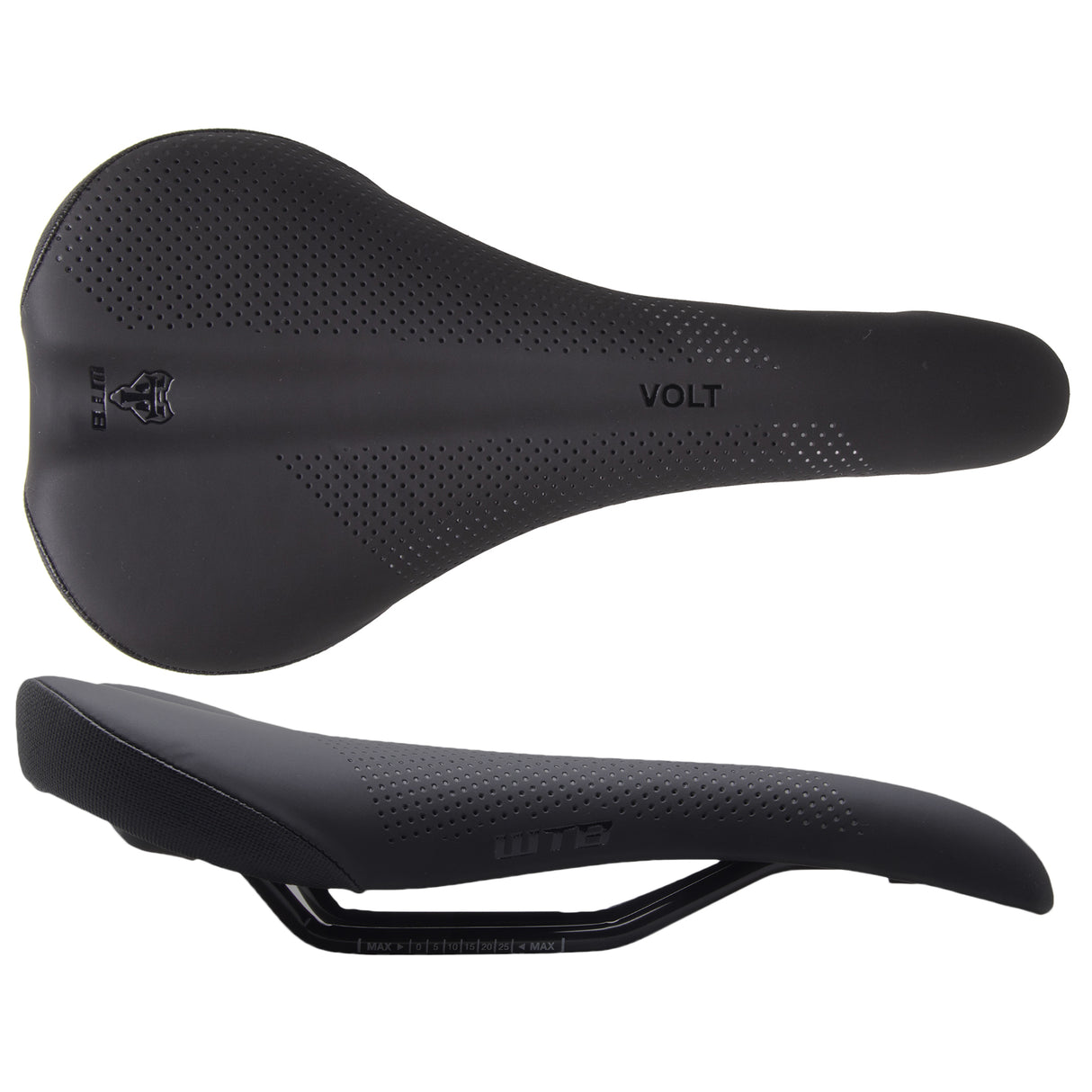 Volt Narrow Steel Black Saddle