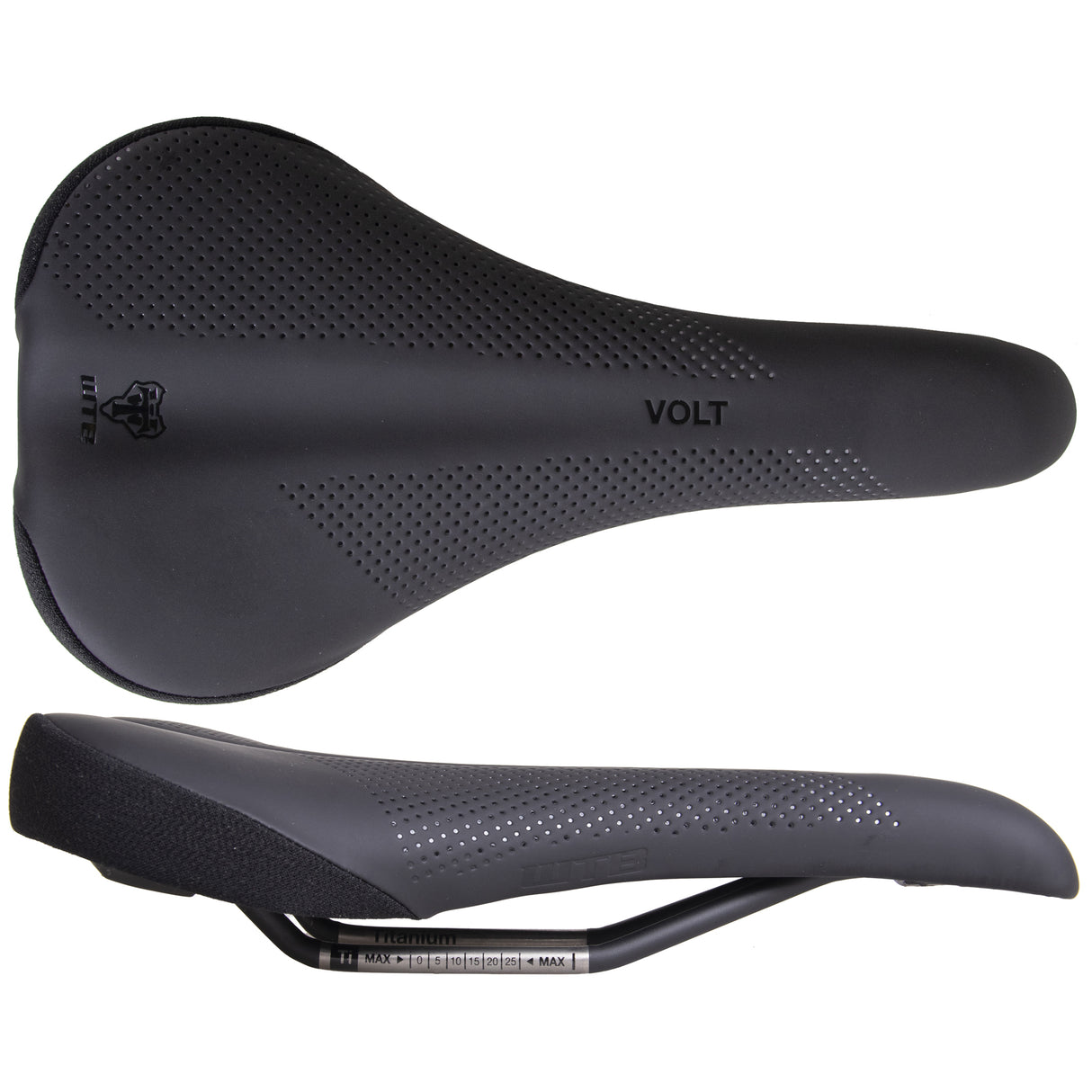 Volt Medium Titanium Black Saddle