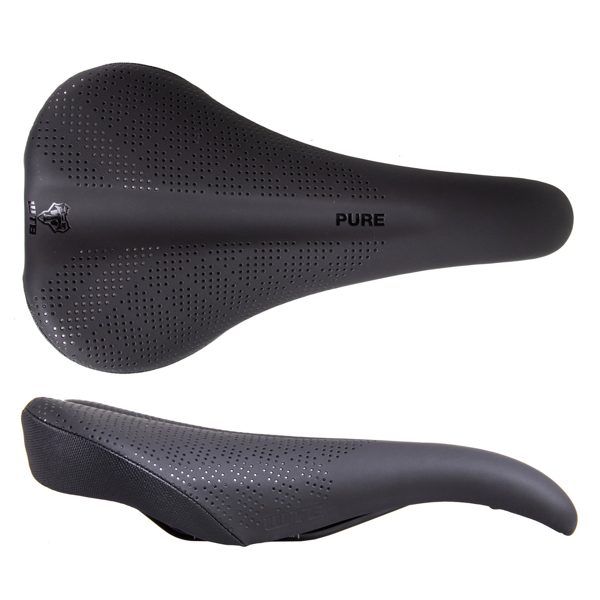 Pure Medium Steel Black Saddle