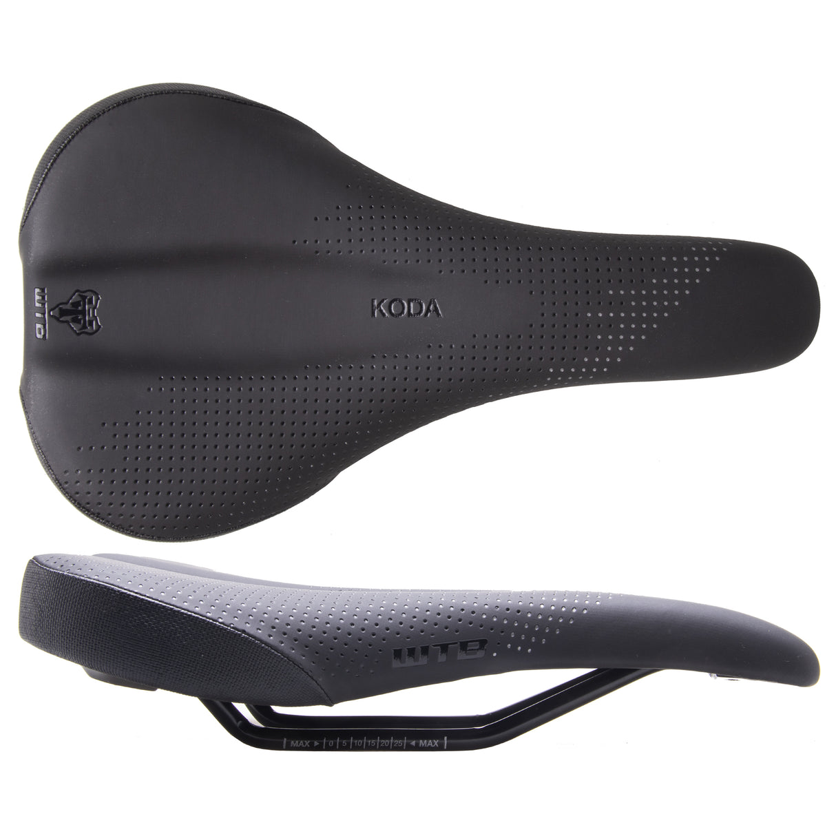 Koda Medium Cromoly Black Saddle