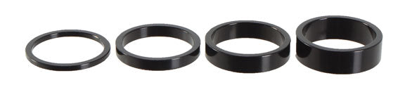Aluminum Headset Spacer Pack, 1-1/8" 4/Count