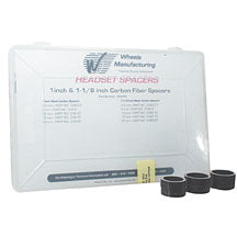 Carbon HS Spacer Kit, 1-1/8" Assorted Set/62 - Gloss