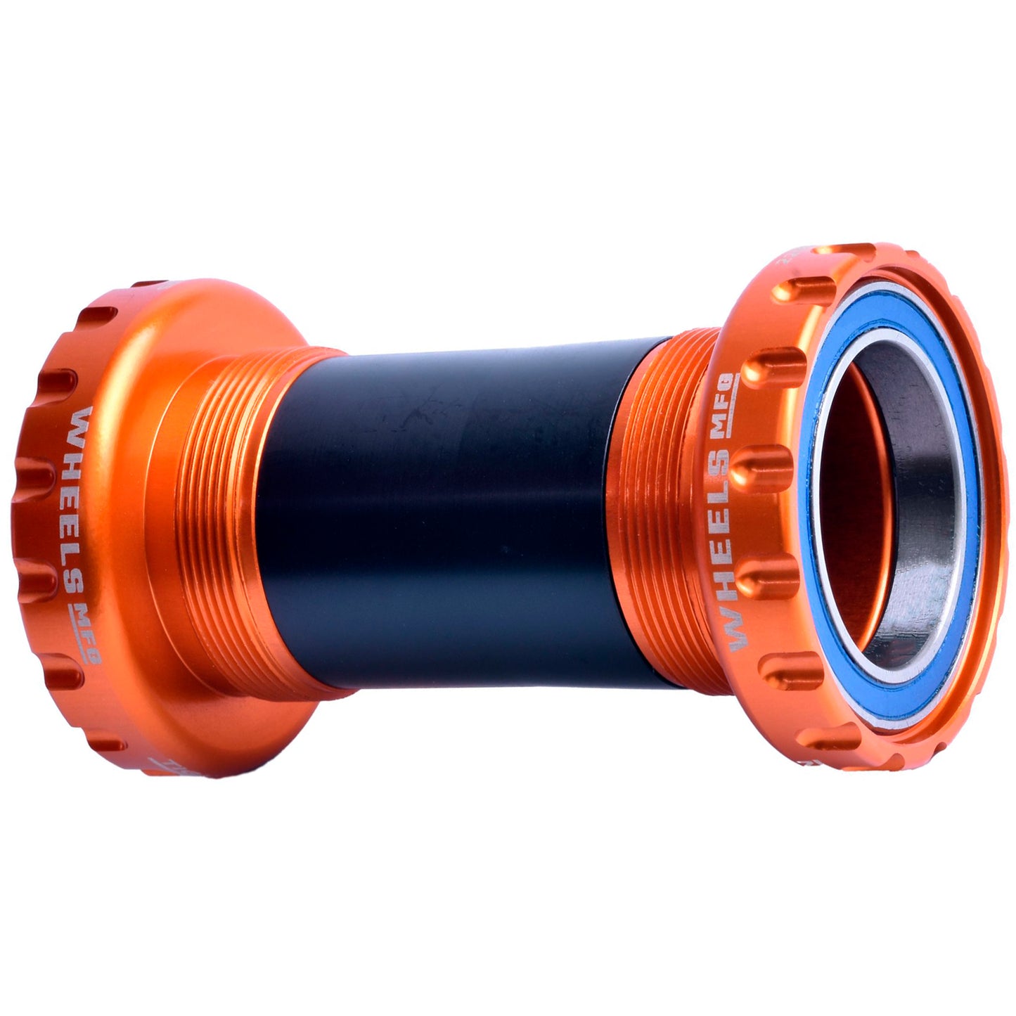 Wheels Manufacturing BSA 30 Bottom Bracket - English BSA Frame Interface ABEC-3 Bearings For 30mm Spindle Orange