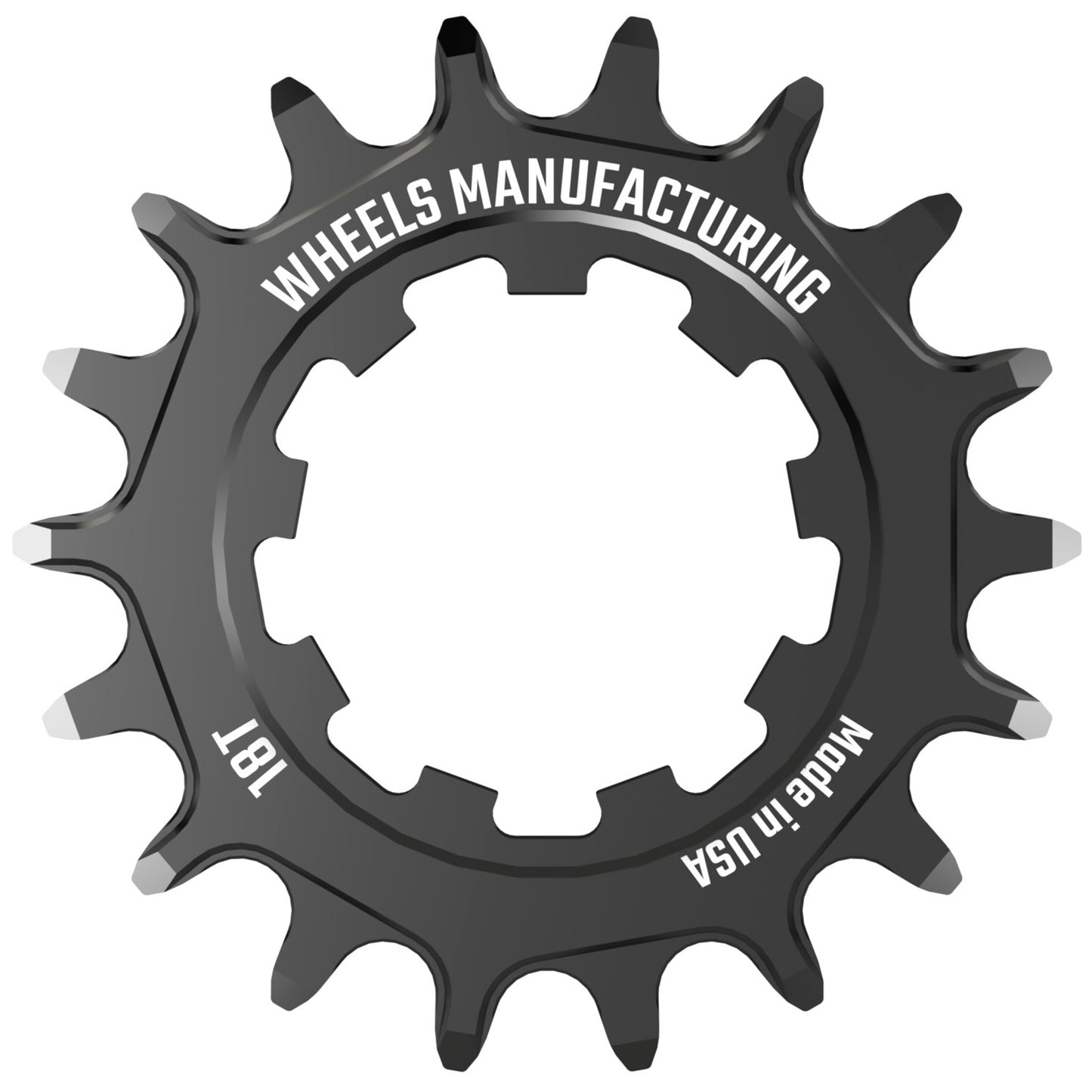 Wheels Manufacturing SOLO-SPEED Cog - 18t Fits SOLO-SPLINE SOLO-XD kits BLK