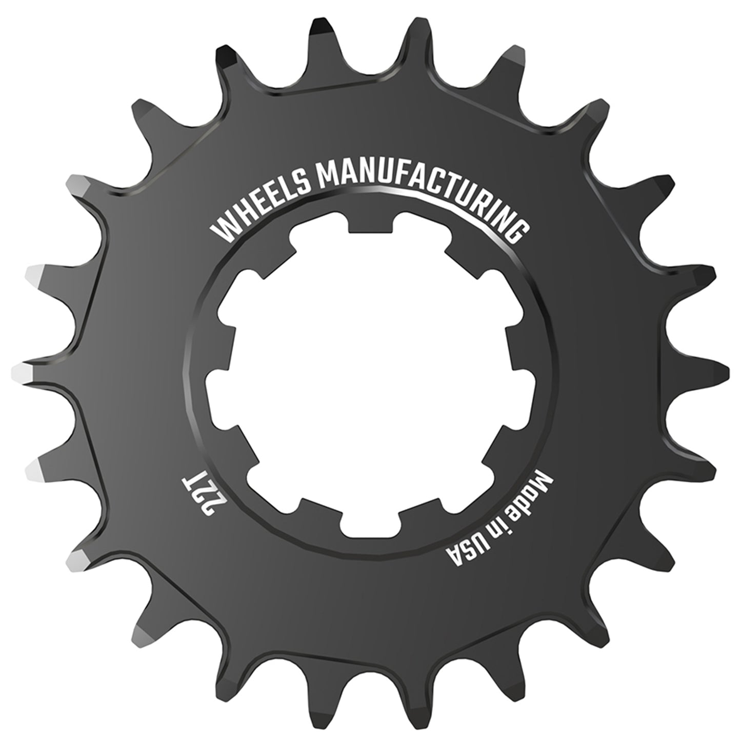 Wheels Manufacturing SOLO-SPEED Cog - 22t Fits SOLO-SPLINE SOLO-XD kits BLK