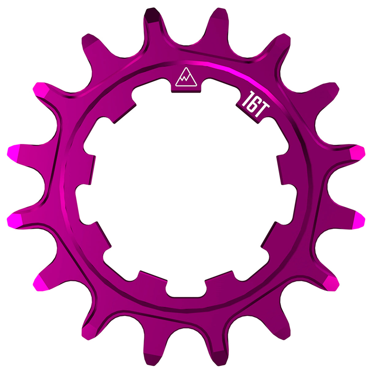 SOLO Singlespeed Cog, 16t, Purple