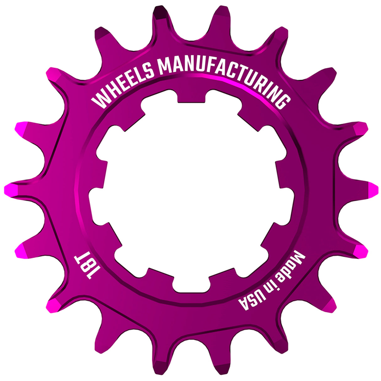 SOLO Singlespeed Cog, 18t, Purple
