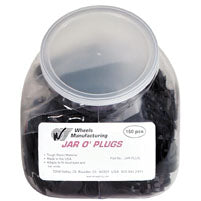 Jar-O-Plugs Bar End Plugs, Black 150/Count
