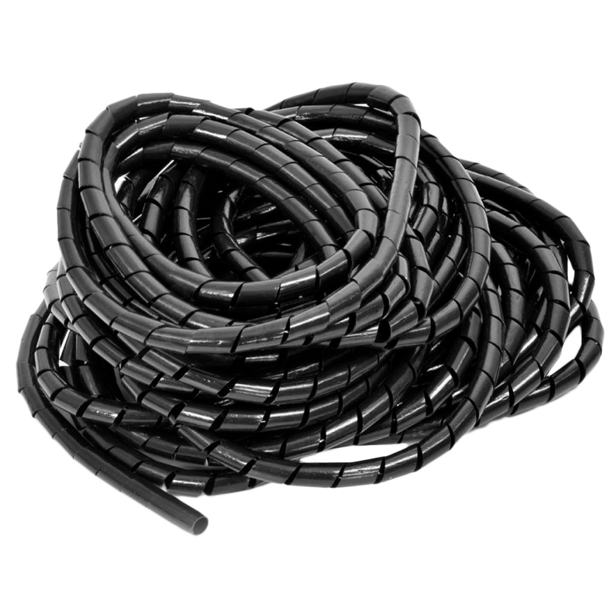 Spiral Cable Wrap, 10m, Black