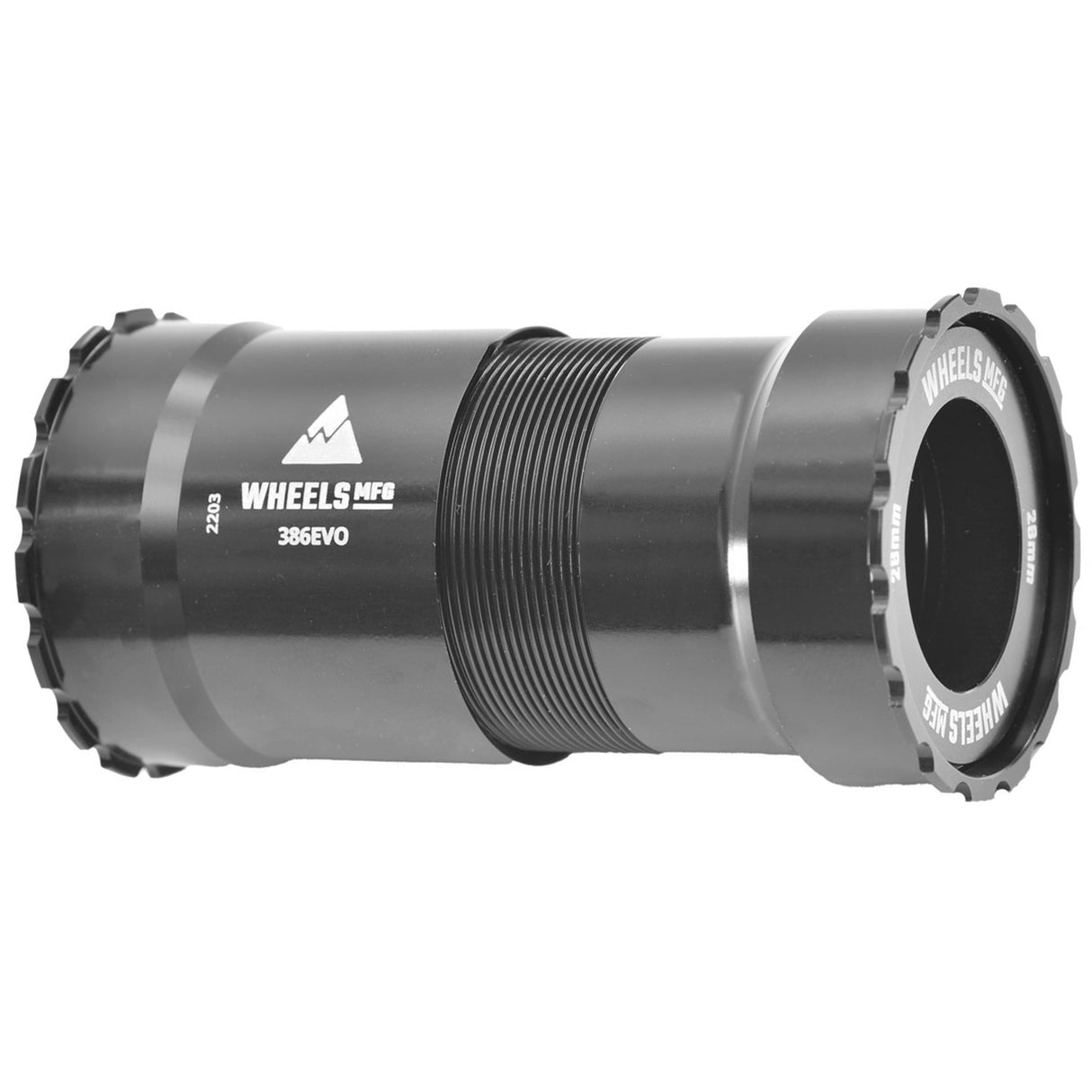 386EVO Threaded BB, Praxis M30/28, Base - Black