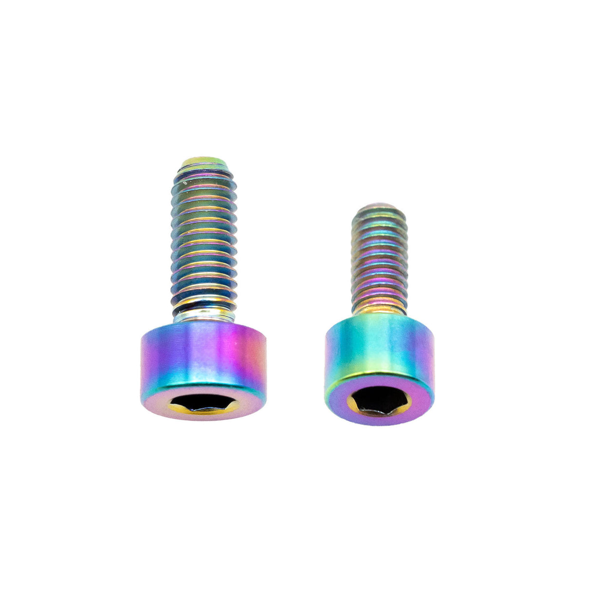 Fox 32 Fork Ti Bolt Kit, 2025+ Grip/Rhythm,Rainbow,2Ct