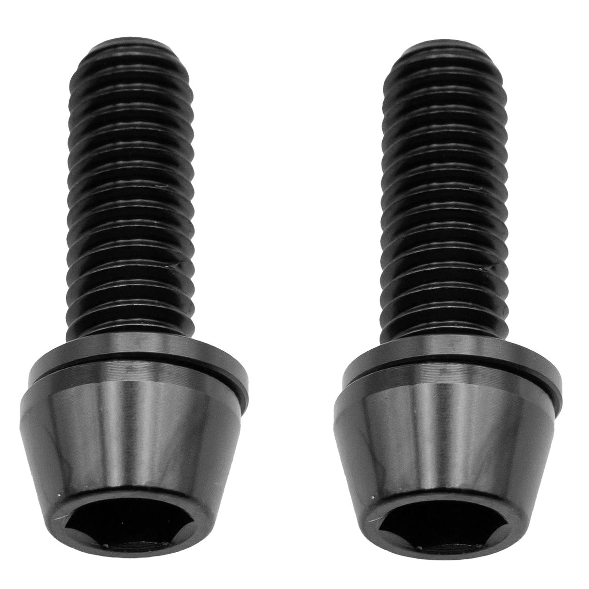 Ti Post Mount Caliper Bolts, 18mm, Black, 2/Count