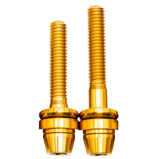 Ti Post Mount Caliper Bolts/Washers, 35/40, Gold, 6/Ct