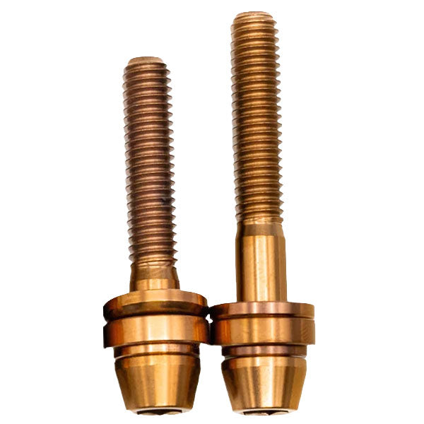 Ti Post Mount Caliper Bolts/Washers, 35/40, Copper,6Ct
