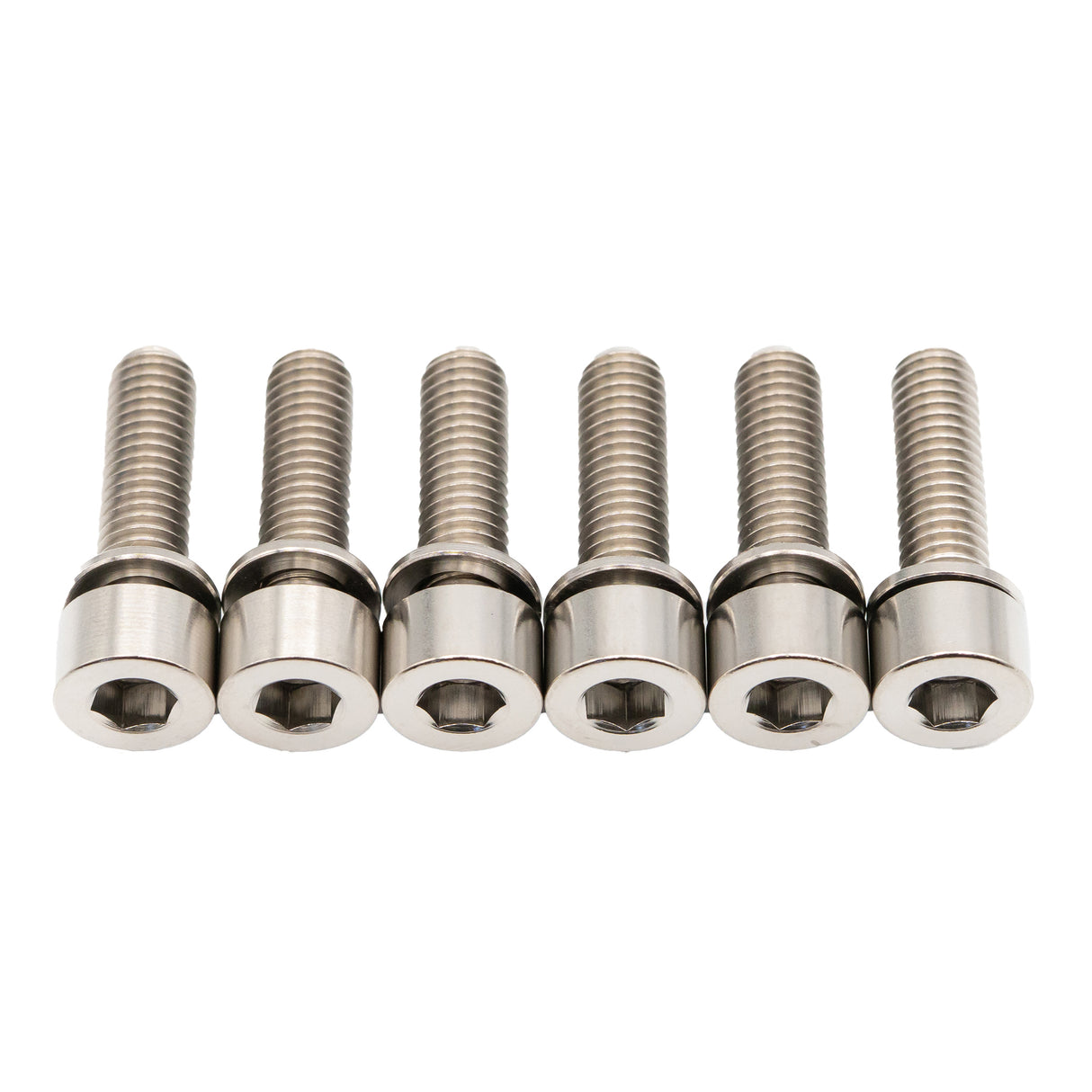 Industry Nine Ti Stem Bolt Kit, Silver, 6/Count