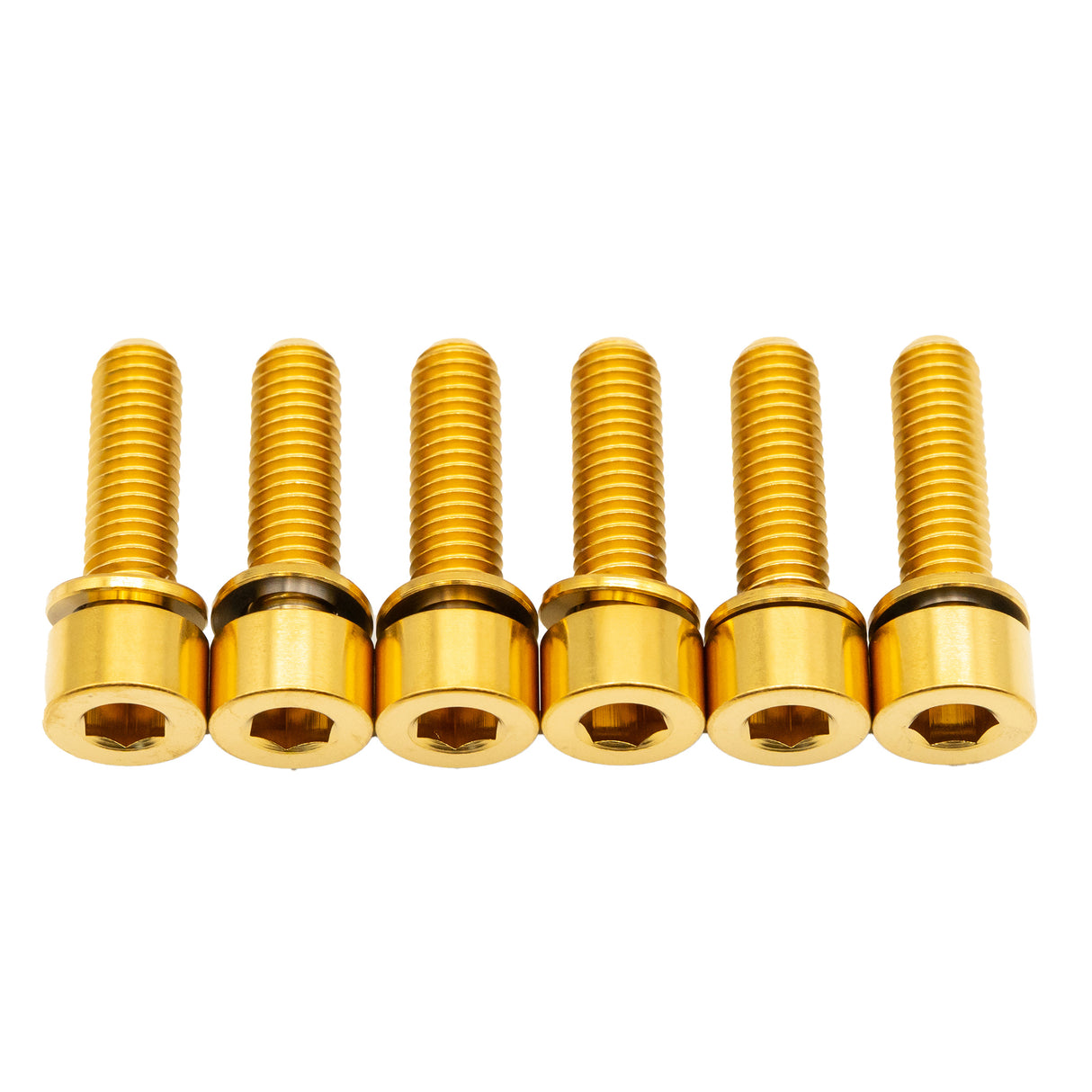 Industry Nine Ti Stem Bolt Kit, Gold, 6/Count