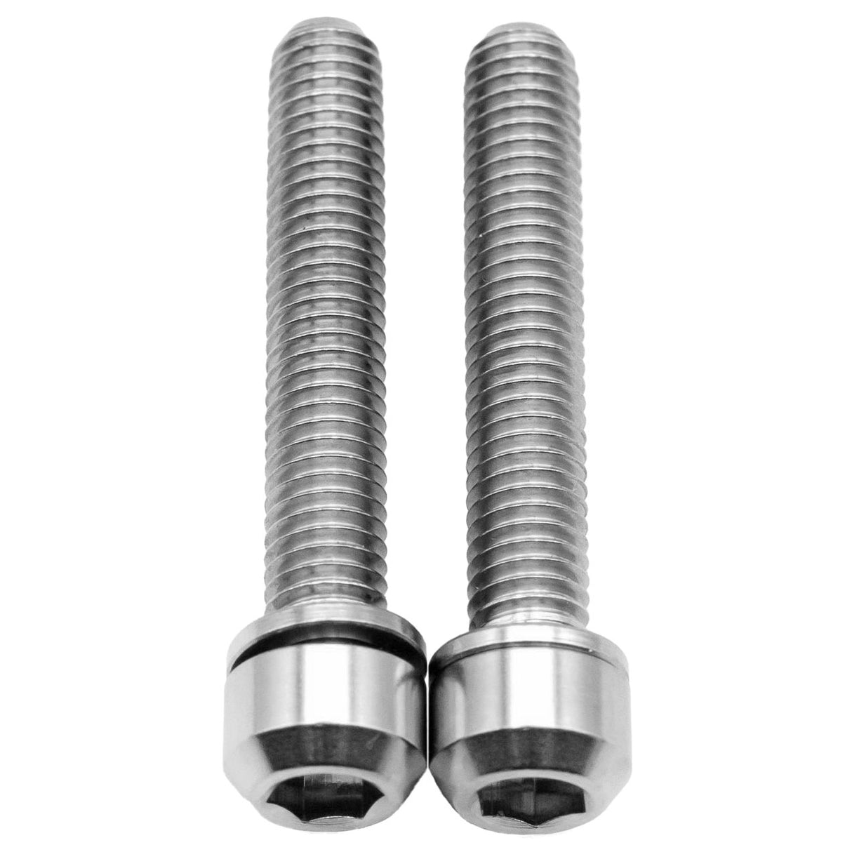 Enve Seat Post Clamp Ti Bolt Kit, Silver, 2/Count