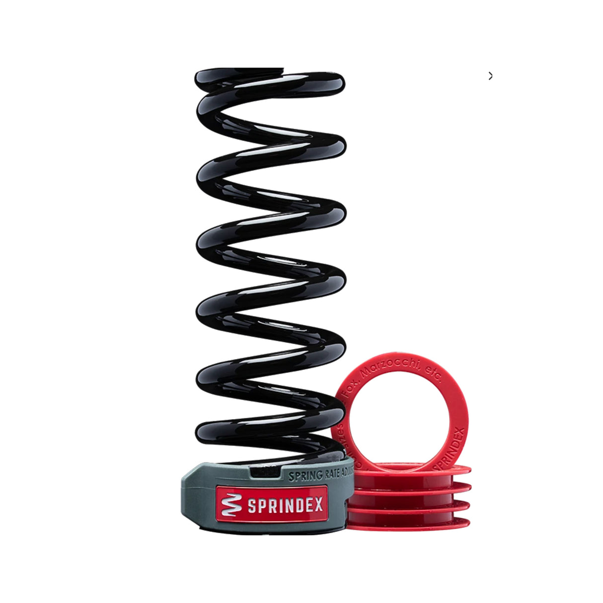 Adjustable Rate Coil Spring, 75x162mm - 450-490lbs