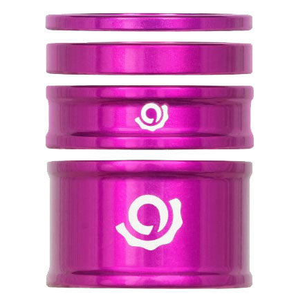 Headset Combo Spacer Kit, 1-1/8", Set/4, Purple