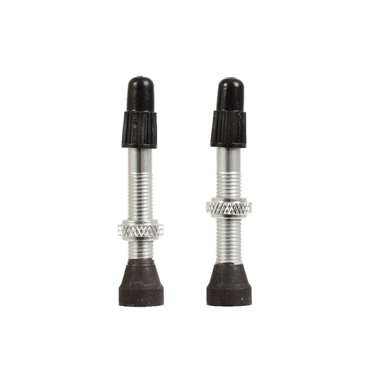 Industry Nine Tubeless Valves - 40mm Silver Pair