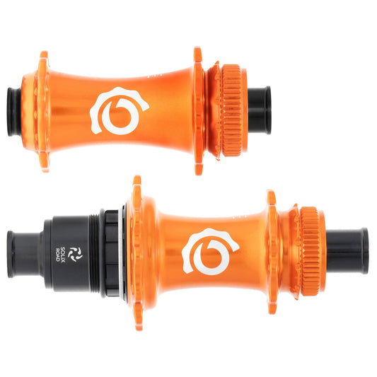 Industry Nine Solix CL Disc Hubs 12x100/142 TA 28h XDR Orange