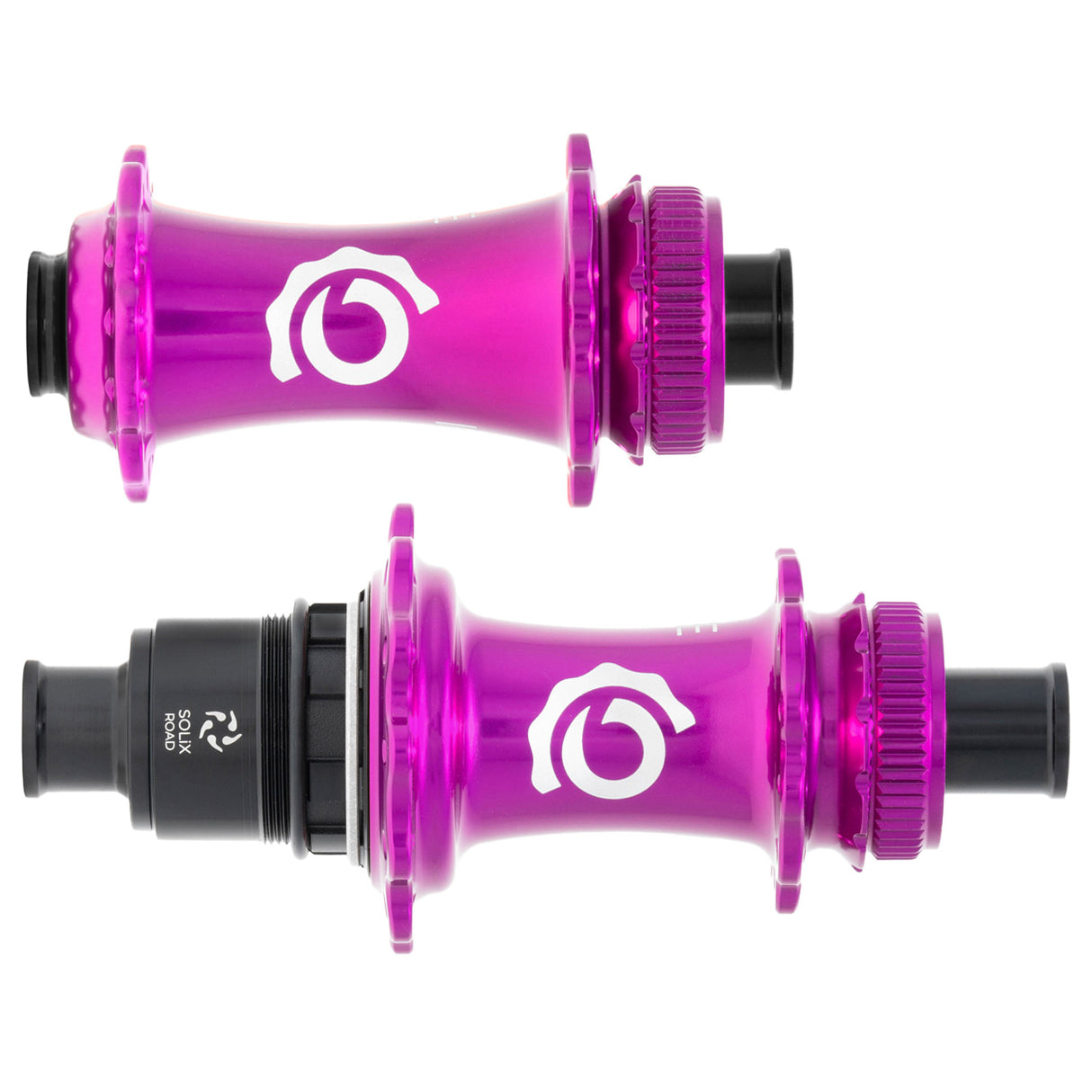 Solix CL Disc Hubs, 12x100/142 TA, 28h, XDR, Purple