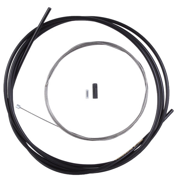 Premium 1x Cable/Housing Kit, 4mm/1.2mm - R Set Blk