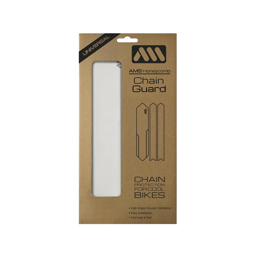 Honeycomb Chain Guard, Clear/Silver